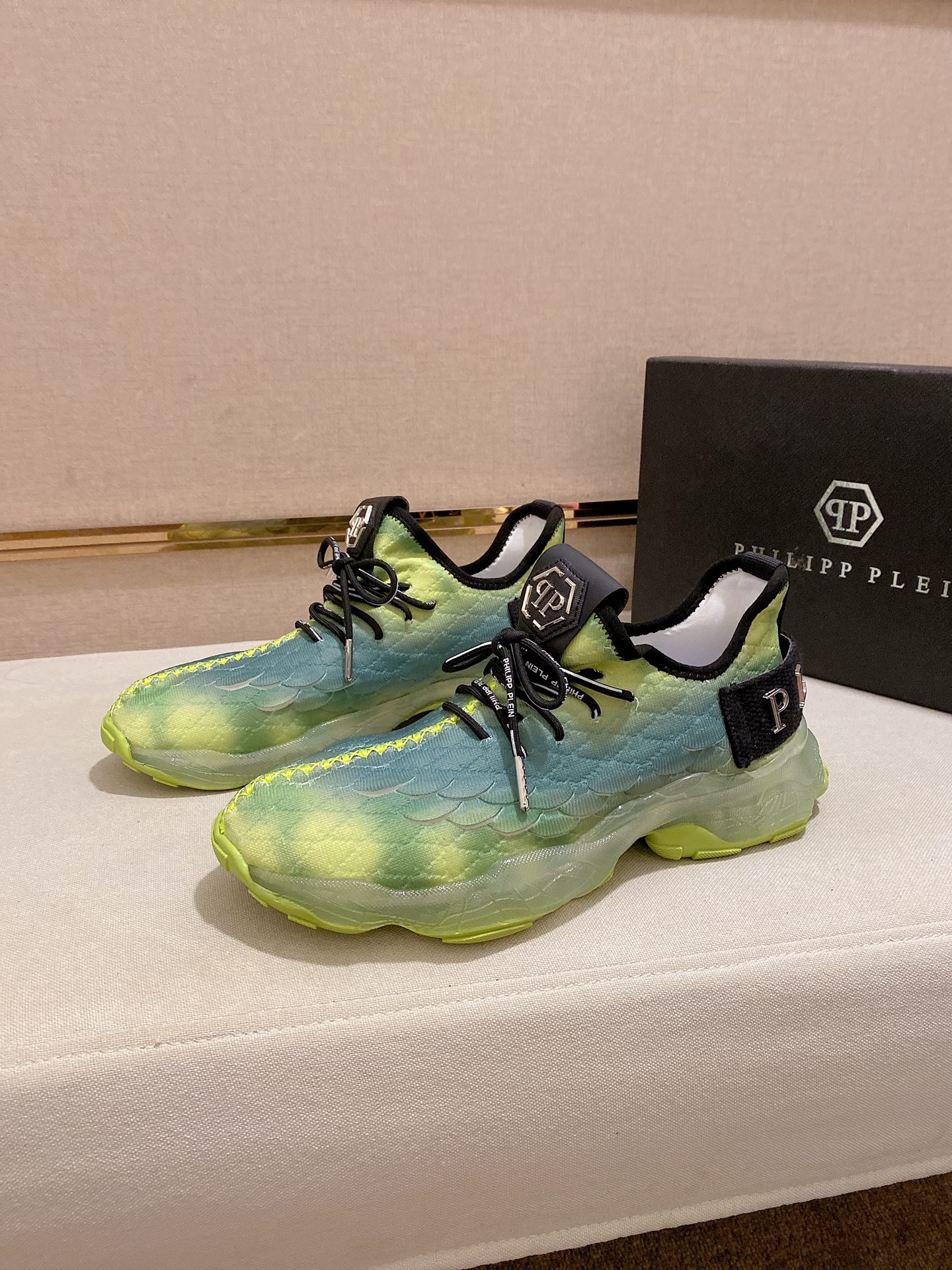Precio de fábrica: 310PHILIPP PLEIN marca marea alemana, boutique única original, entrenadores casua