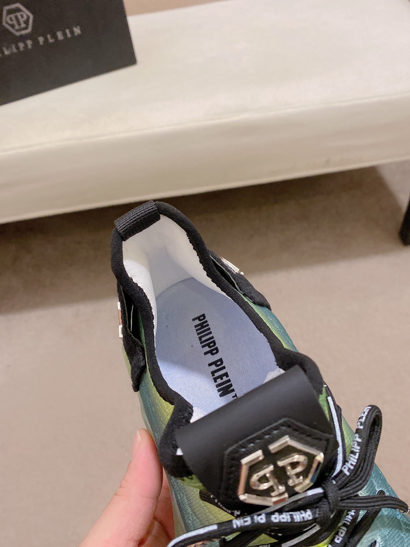 Precio de fábrica: 310PHILIPP PLEIN marca marea alemana, boutique única original, entrenadores casua