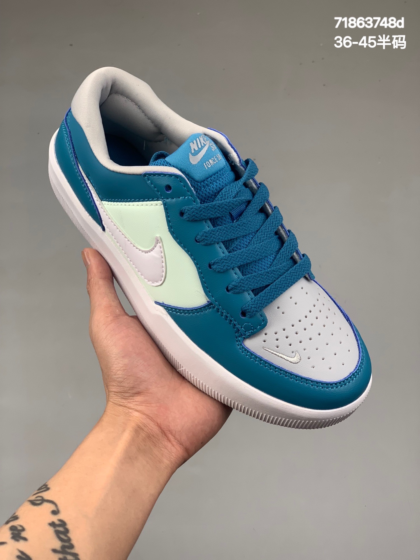 本地
耐克Nike SB Force 58休闲运动板鞋这是一款将前沿创新带入街头的单品，它具有硫化杯底，具有出色的耐用性和灵活性。使用帆布和绒面革，在饰面上放置通风口，它自始至终都融入了传统篮球风格，此次配色迎入，小闪电和芝加哥的风格，重新打造鞋款 货号：DH7505 
尺码：36-45半
编码：71863748d