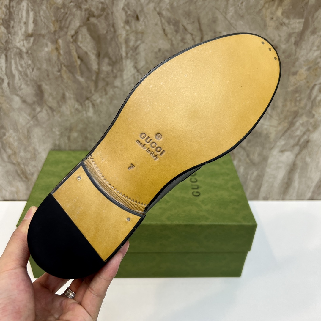 suela de cuero original P440 marca: GUCCI (Gucci) código estándar: código de los hombres 38-44 (45/4