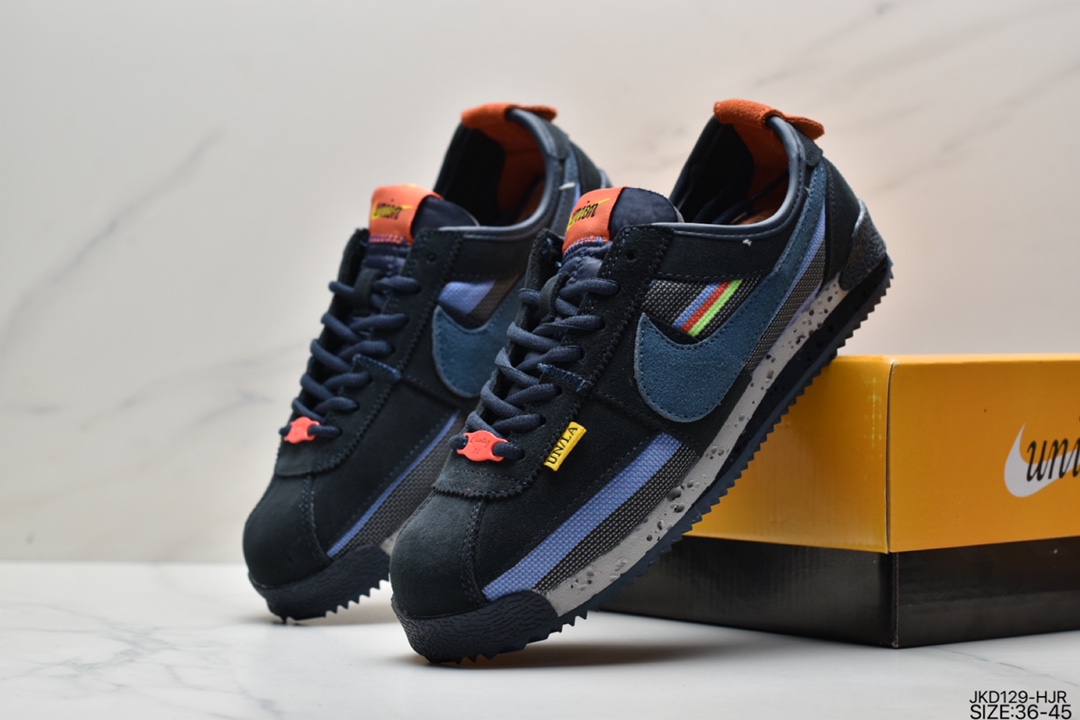 160 耐克Union x Nike Cortez情侣款 阿甘系列 运动休闲跑步鞋DR1413-009