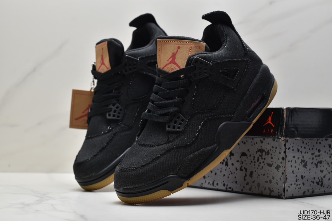130 Air Jordan 4 Retro OG”Bred”AJ4代中帮复古休闲运动文化篮球鞋