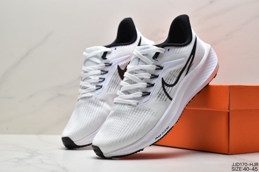 130 真标耐克Nike Zoom Pegasus 39”Sail/Cube Pink” 登月 39代超级飞马涡轮增压马拉松休闲运动慢跑鞋