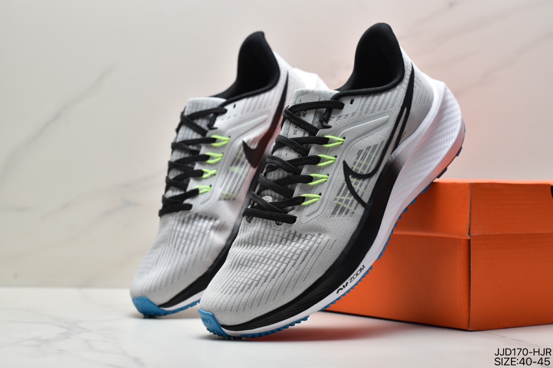 130 真标耐克Nike Zoom Pegasus 39”Sail/Cube Pink” 登月 39代超级飞马涡轮增压马拉松休闲运动慢跑鞋