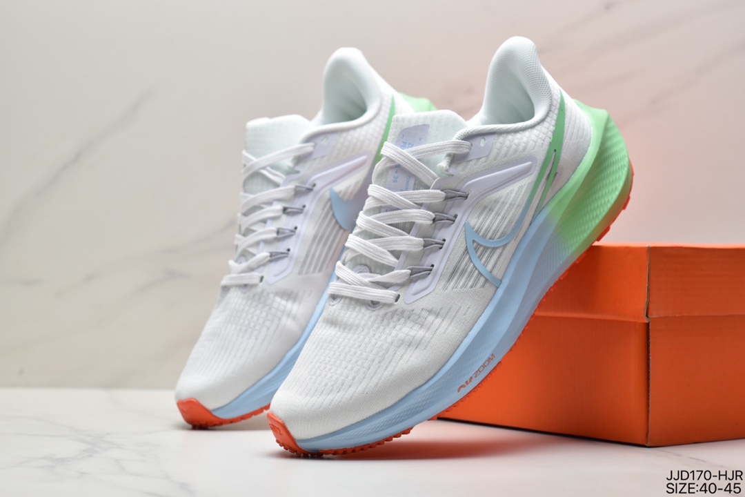 130 真标耐克Nike Zoom Pegasus 39”Sail/Cube Pink” 登月 39代超级飞马涡轮增压马拉松休闲运动慢跑鞋