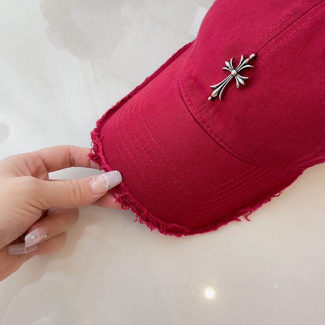[Chrome Hearts Hats]Croxin new model Baseball cap made by washing water High q