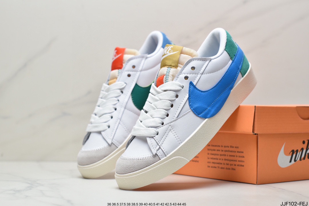 135 耐克NIKE WMNS Blazer Low LX 开拓者高帮百搭休闲运动板鞋DD3111