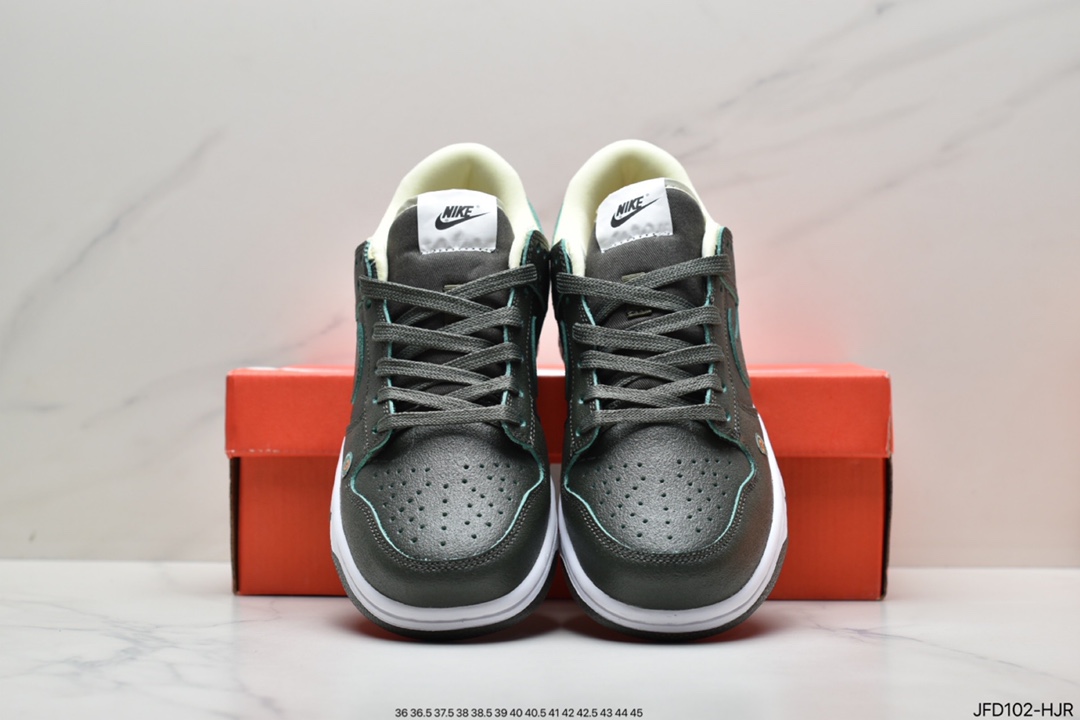170 真标耐克Nike SB Dunk Low Pro 扣篮系列复古低帮休闲运动滑板板鞋DJ9649-500