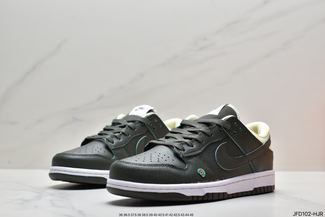 170 真标耐克Nike SB Dunk Low Pro 扣篮系列复古低帮休闲运动滑板板鞋DJ9649-500