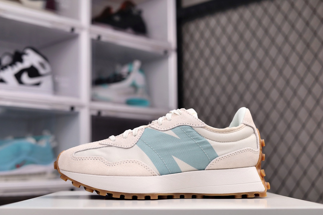 G5 纯原版本 NB新百伦New Balance MS327系列复古休闲运动慢跑鞋.采用台产进口固色猪巴革与同源透气牛津布料拼接构成中底高弹EVA发泡材质加持满丁防滑橡胶外底YBL