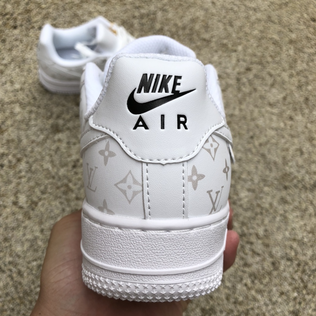 320 Louis Vuitton LV x Nike Air Force 1 x off-white 联名AF1 空军一号联名LV LD4631-203
