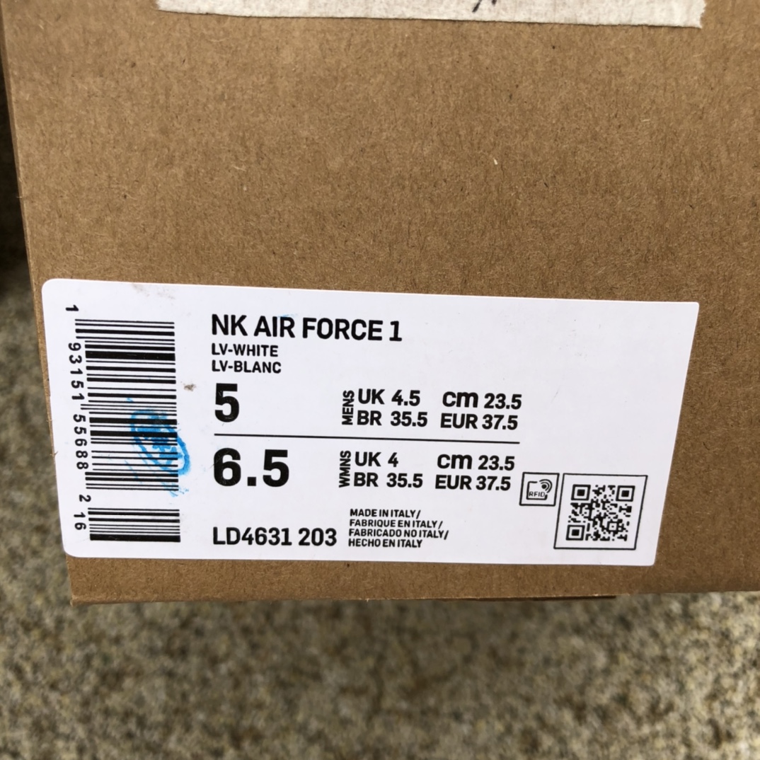 320 Louis Vuitton LV x Nike Air Force 1 x off-white 联名AF1 空军一号联名LV LD4631-203