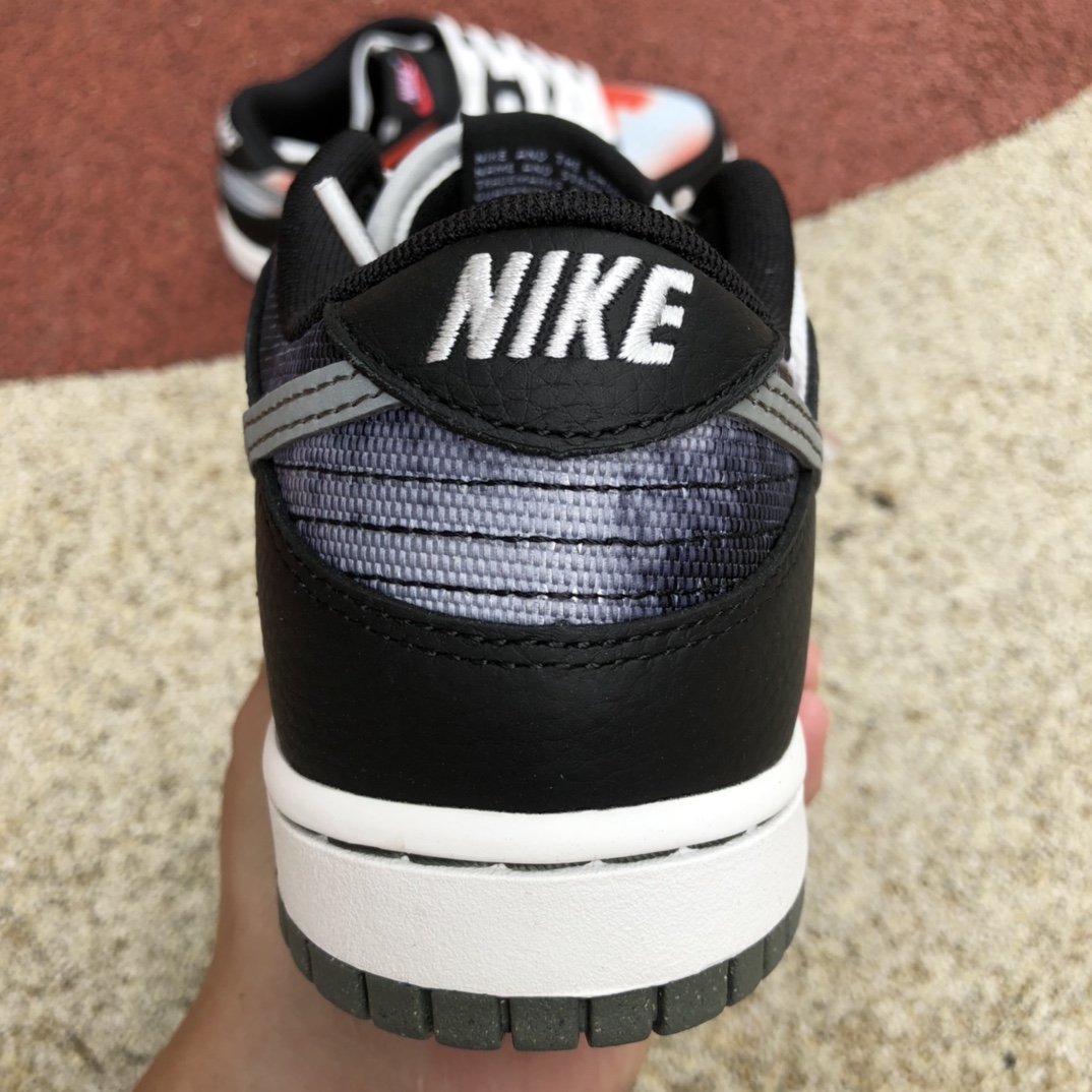 430 Nike Dunk Low Retro 黑红 街头涂鸦 男子低帮复古板鞋DM0108-001