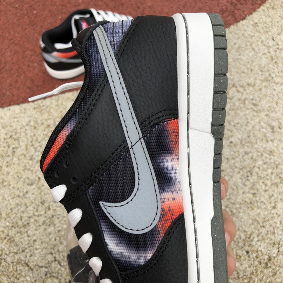 430 Nike Dunk Low Retro 黑红 街头涂鸦 男子低帮复古板鞋DM0108-001