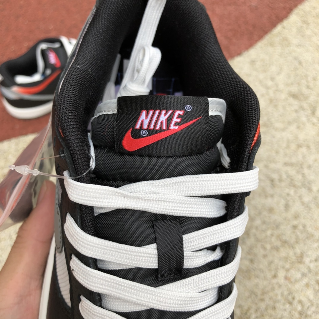 430 Nike Dunk Low Retro 黑红 街头涂鸦 男子低帮复古板鞋DM0108-001