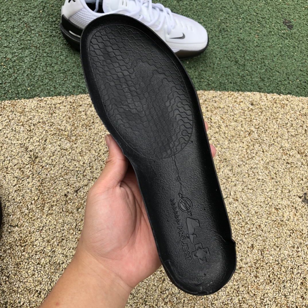 偏小0.5-1码Nike Air Zoom GT CUT 白黑轻便实战篮球鞋 DM5039-100