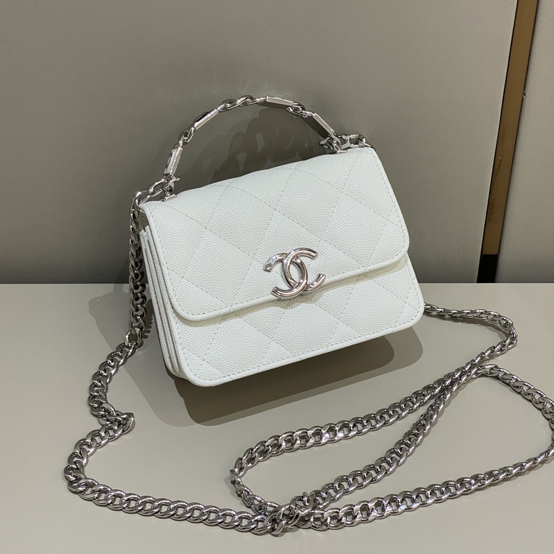 Crossbody & Shoulder Bags White Cowhide