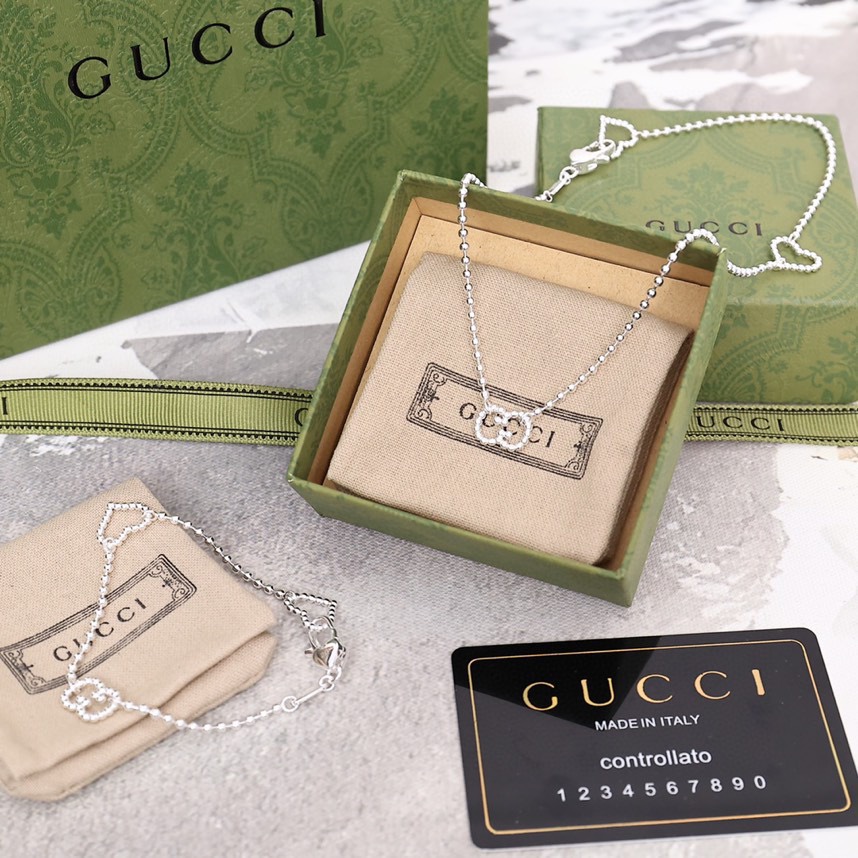 NO:113286,Necklace 80 bracelet 75 Gucci necklace, very suitable for both men and women, fashion trends, jewelry boutique, gucci, necklace, bracelet19860909项链80手链75古驰项链,男女都非常适合,时尚潮流,饰品精品,gucci,necklace,bracelet,Jewelry