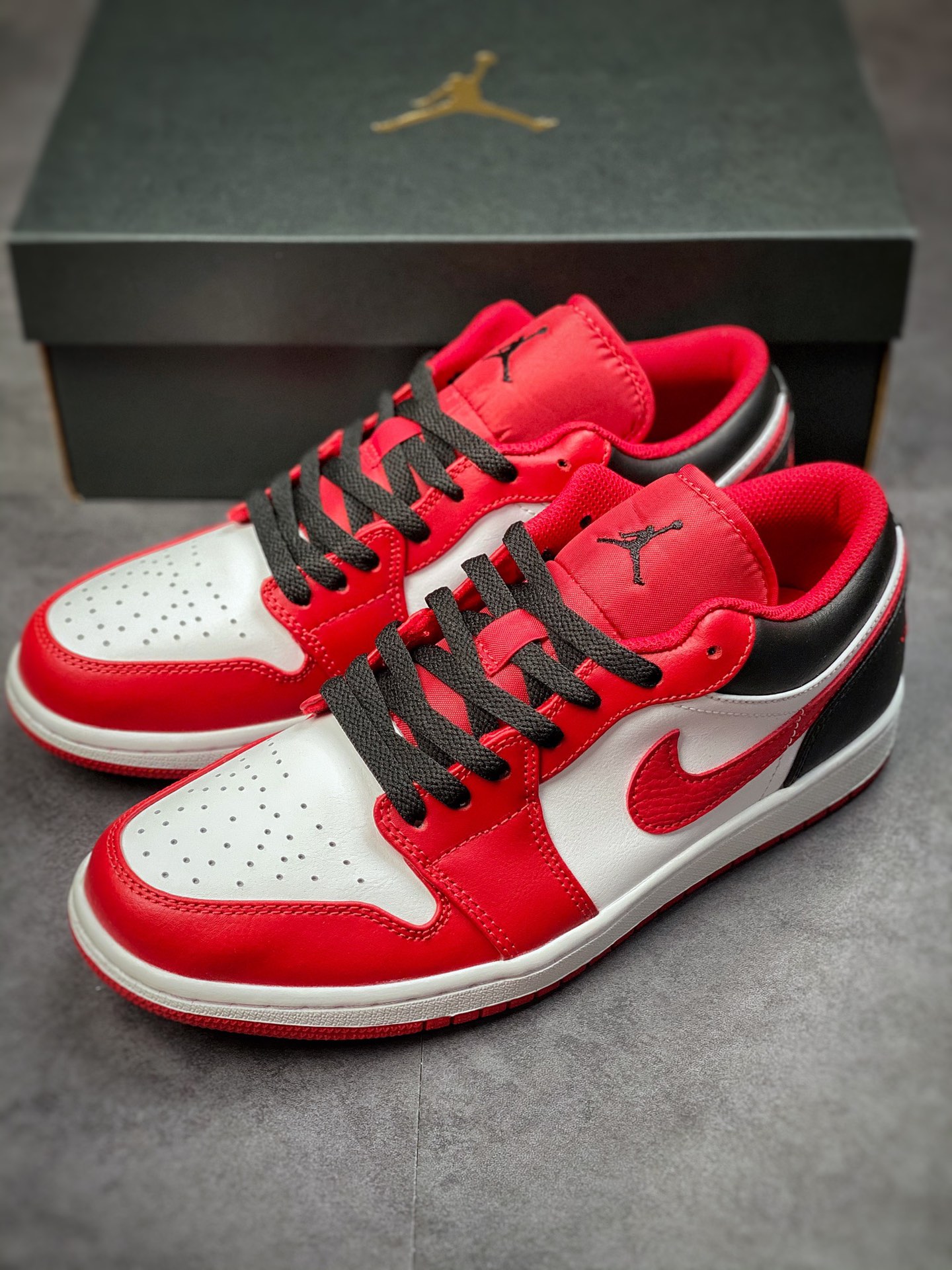 240 原装裸鞋级 市面最高工艺产物 Air Jordan 1 Low 纯原系列553558-163
