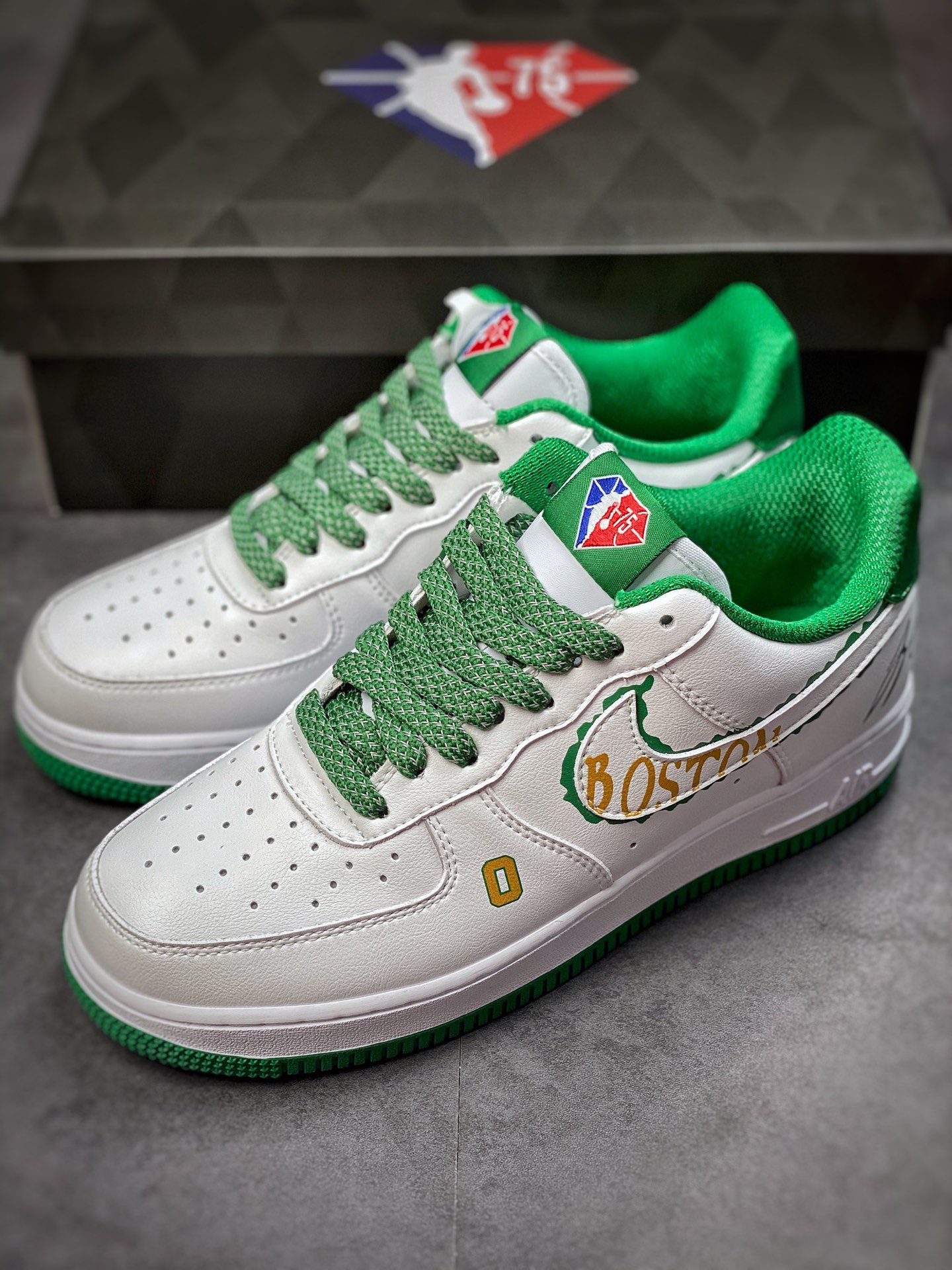 240 Nike Air Force 1 Low 07 白绿金塔图姆NK9700-131