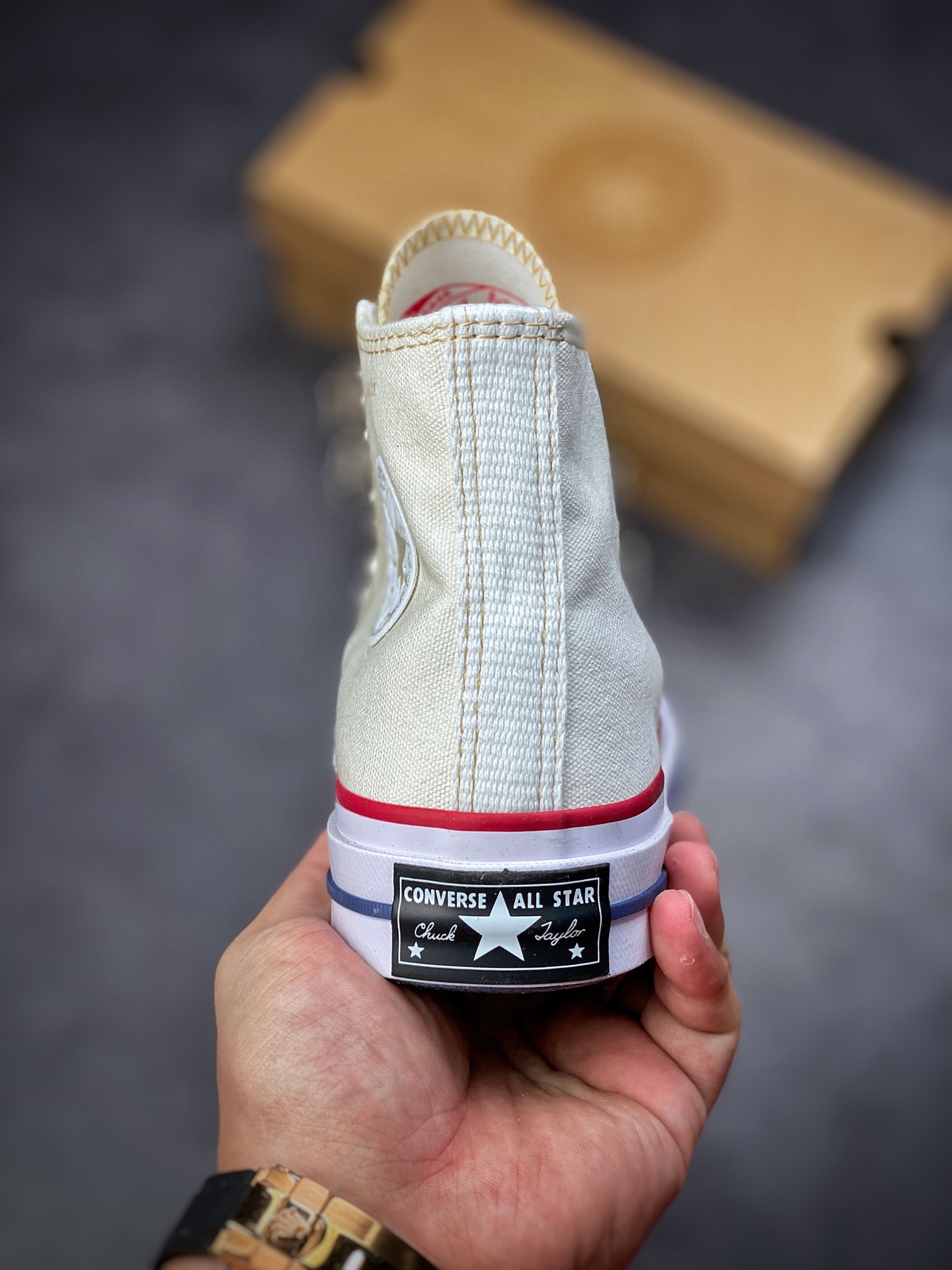 160 PgLang x Converse Chuck 70s 匡威扣件机能风纯白帆布鞋 A00691C