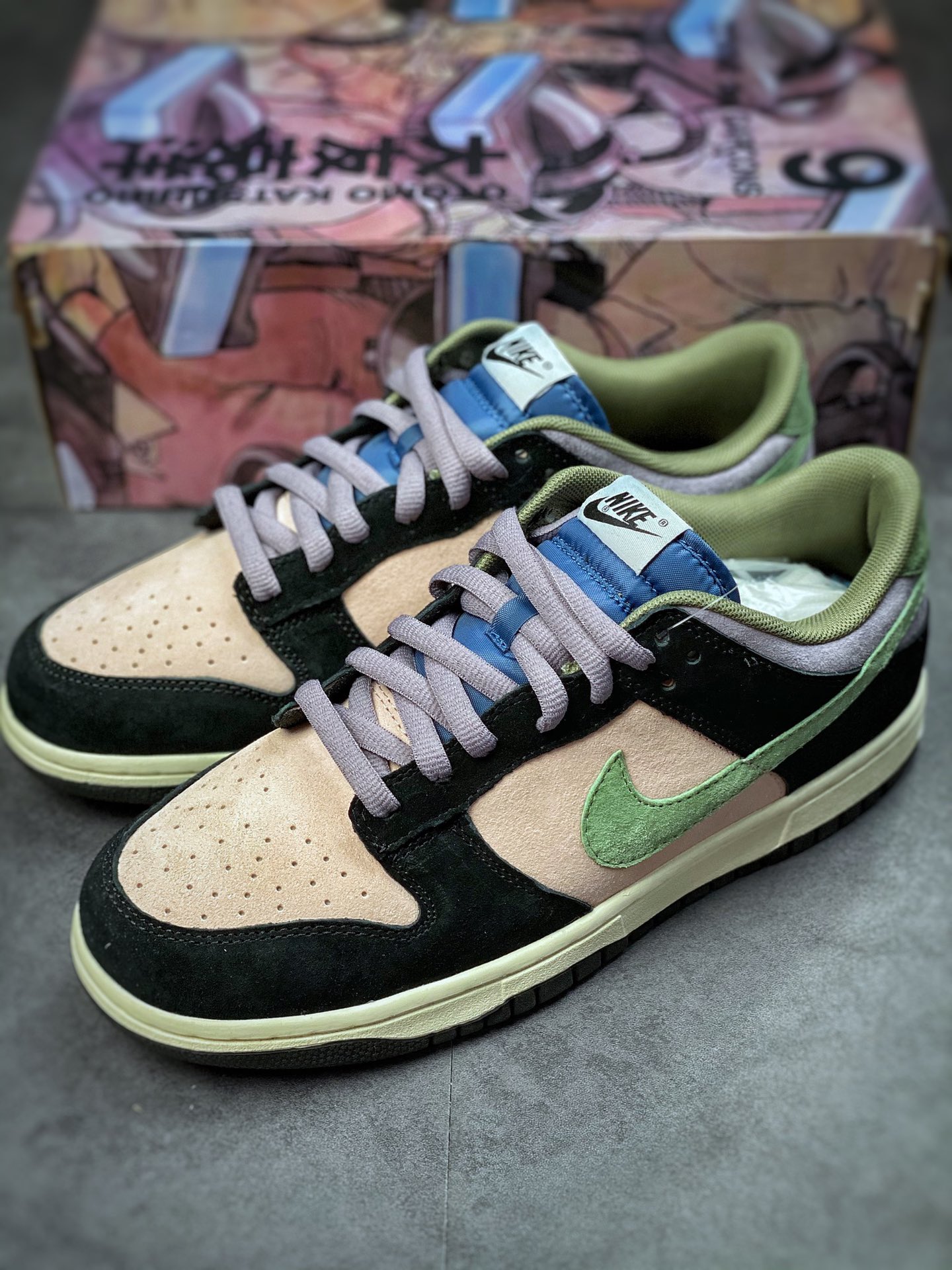 200 #性价比版本 Otomo Katsuhiro x Nike SB Dunk Low ”Steamboy OST”  大友克洋联名DO7412-989