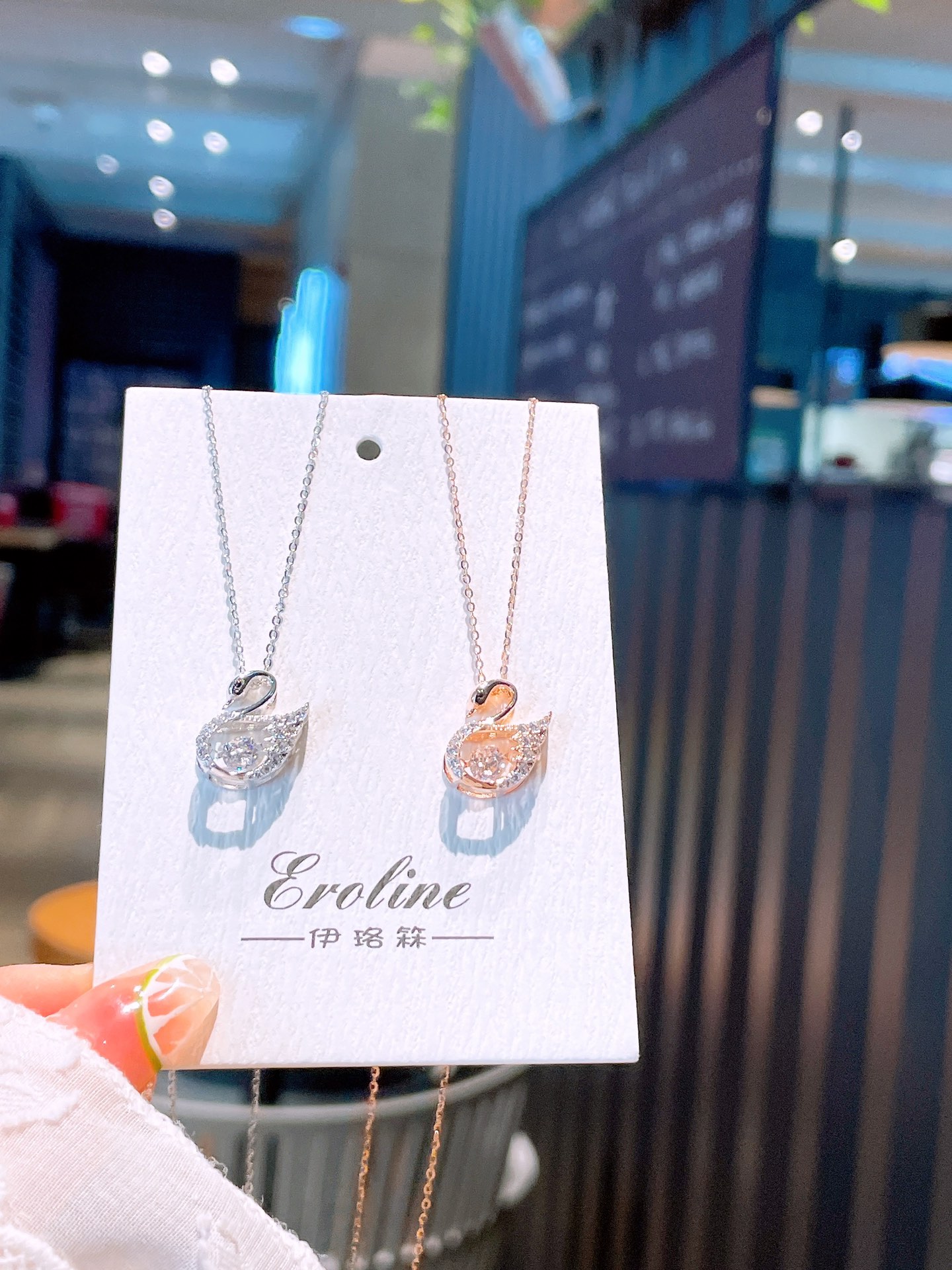 韓国風ファインシルバーネックレスシルバー 職場