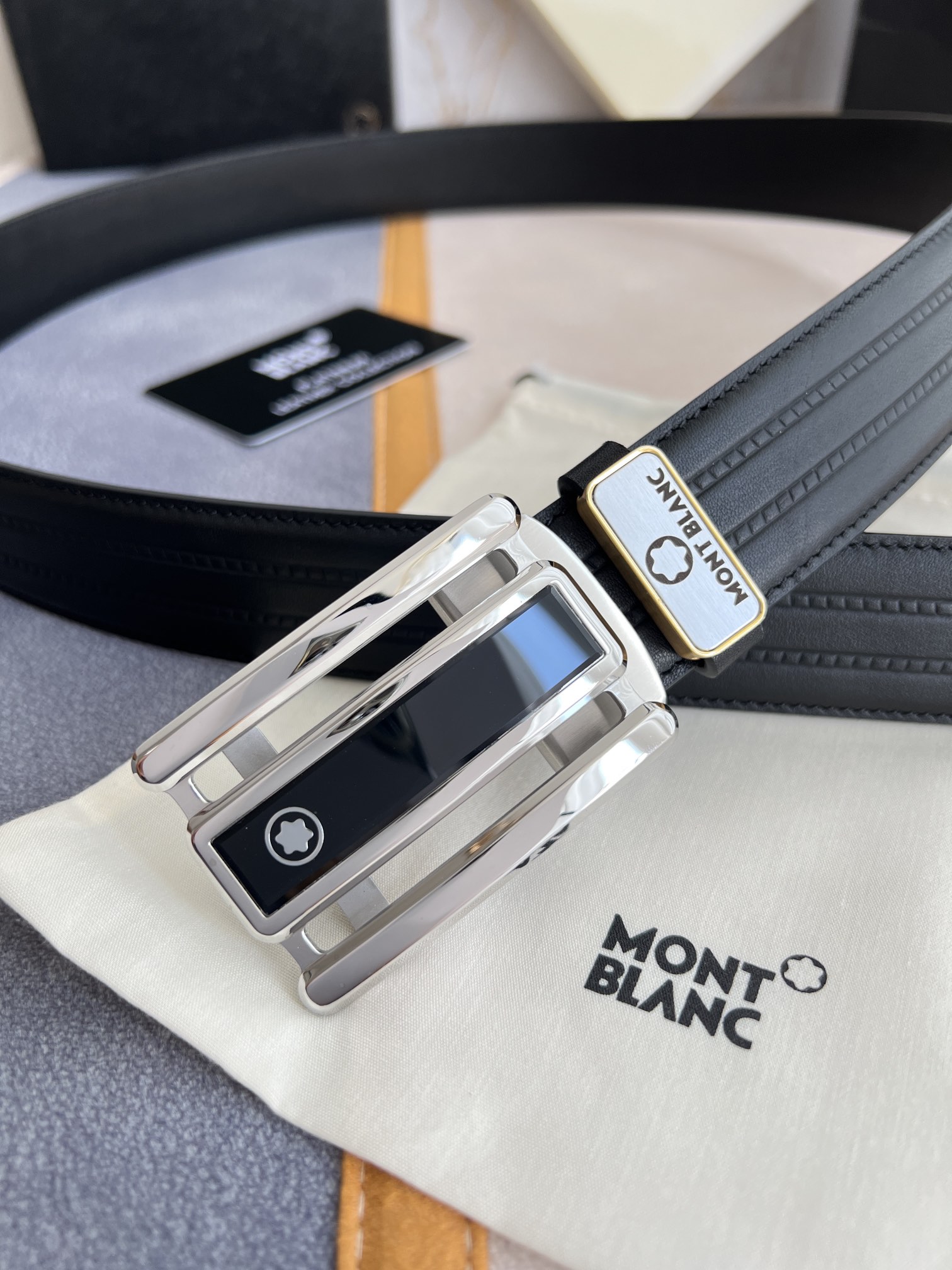 品名万宝龙.Montblanc️腰带