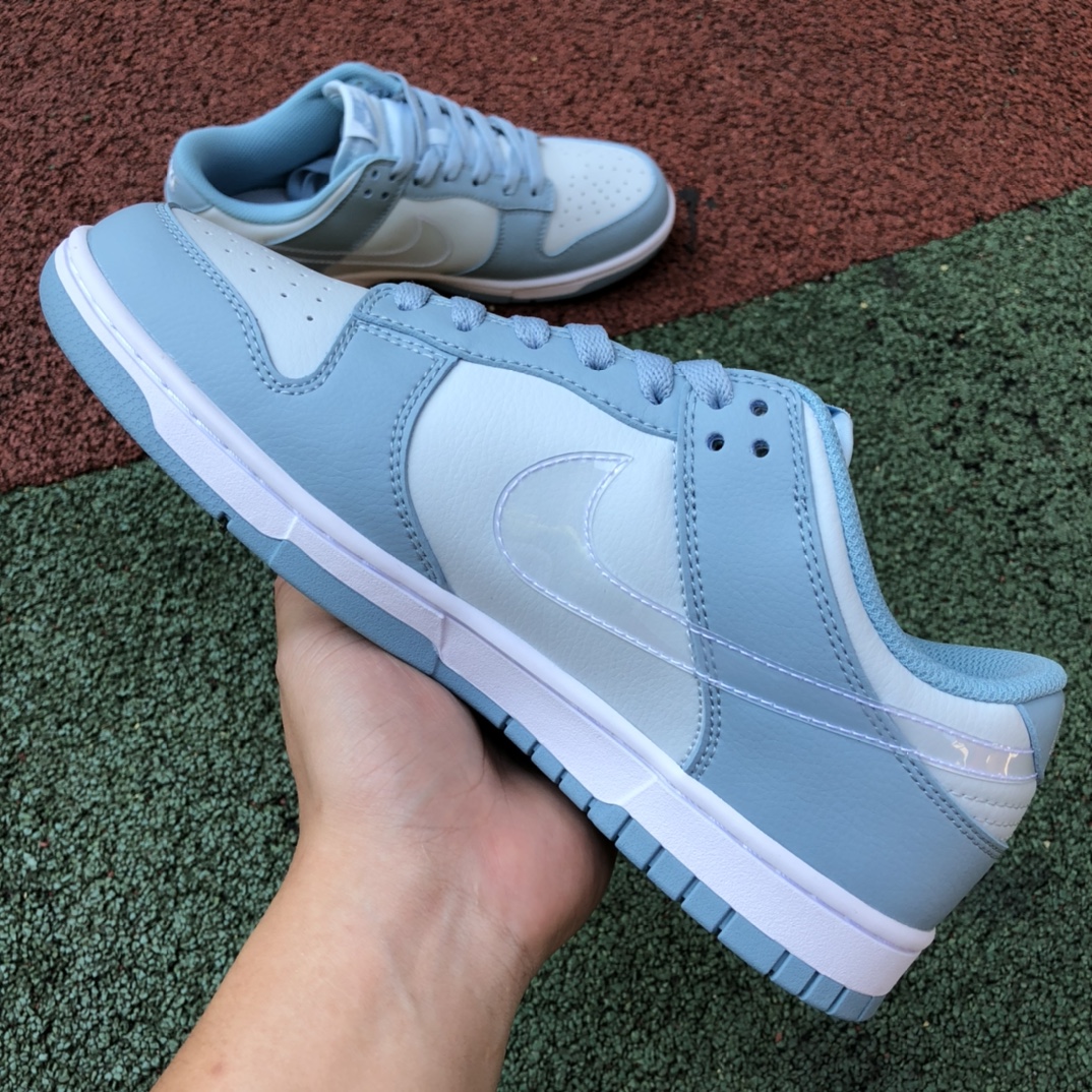360  Nike Dunk Low 蓝灰 低帮 复古 休闲 板鞋 DH9765-401