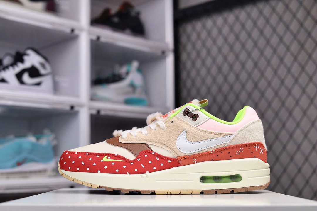 H0 耐克 Nike Air Max 1 PRM “Best Friend” 联名小气垫复古休闲跑步鞋 官方同步上架真标原盒 原底原面 正确版型 原版开发 精准细节 市面最高版本