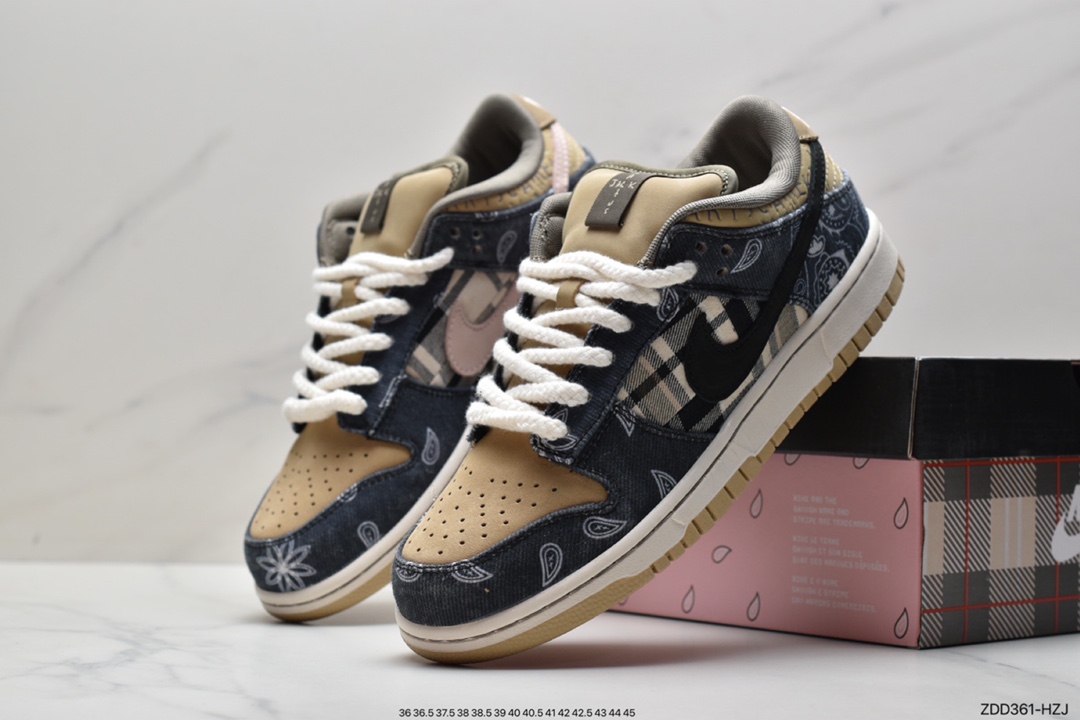230 Travis Scott × SB Dunk Low 腰果花 CT5053-001