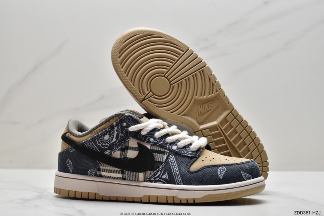 230 Travis Scott × SB Dunk Low 腰果花 CT5053-001