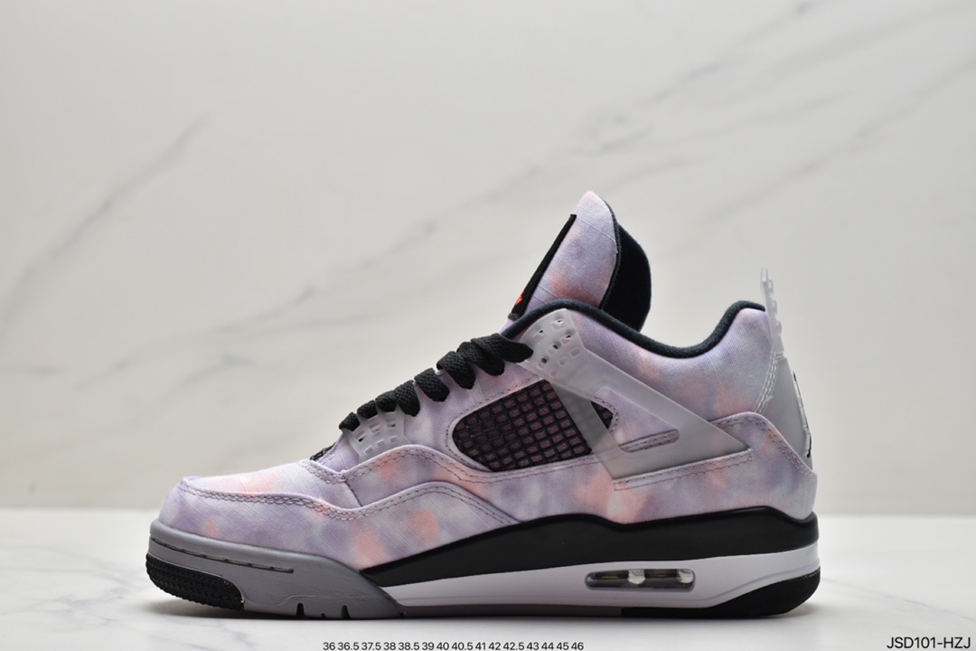 200 Travis Scott x Air Jordan 4 蓝麂皮蓝色麂皮DH6927