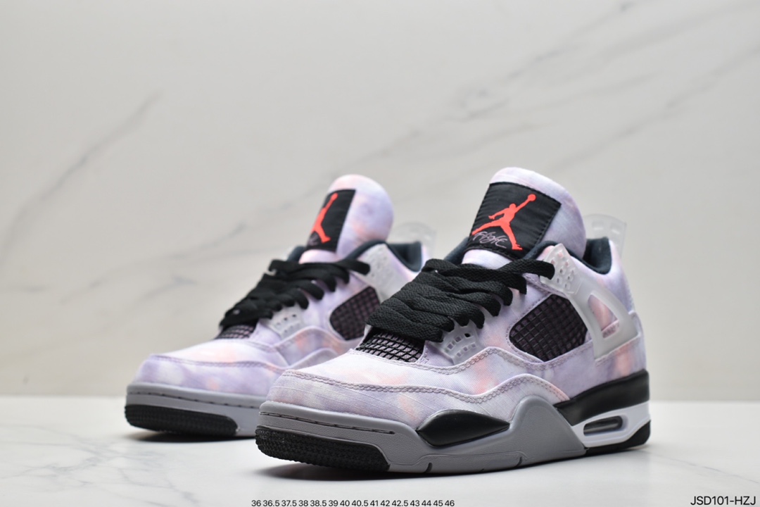200 Travis Scott x Air Jordan 4 蓝麂皮蓝色麂皮DH6927