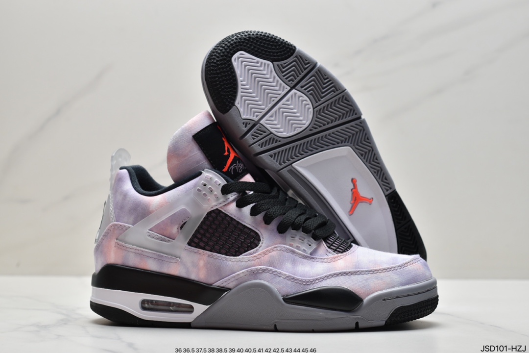 200 Travis Scott x Air Jordan 4 蓝麂皮蓝色麂皮DH6927