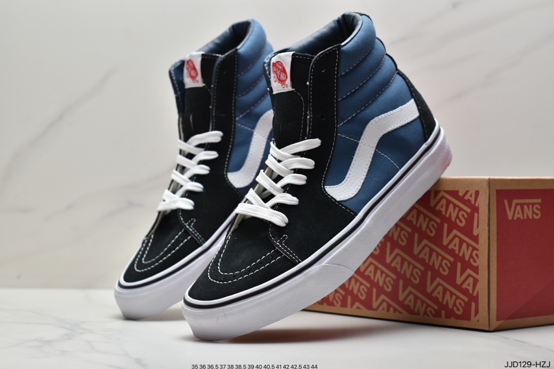 Vans Old Skool Quan Zhilong small toe classic color matching low-top vulcanized canvas shoes