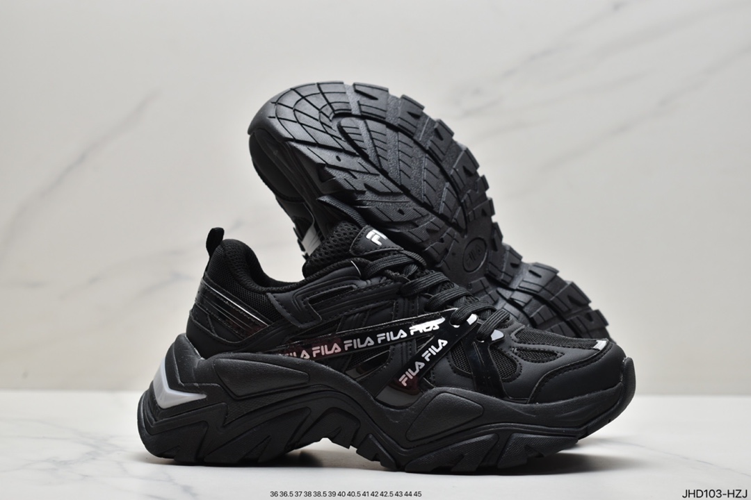 190 斐乐Fila Sport Interaction 交叉鱼刺三代慢跑鞋F12W134159FSF