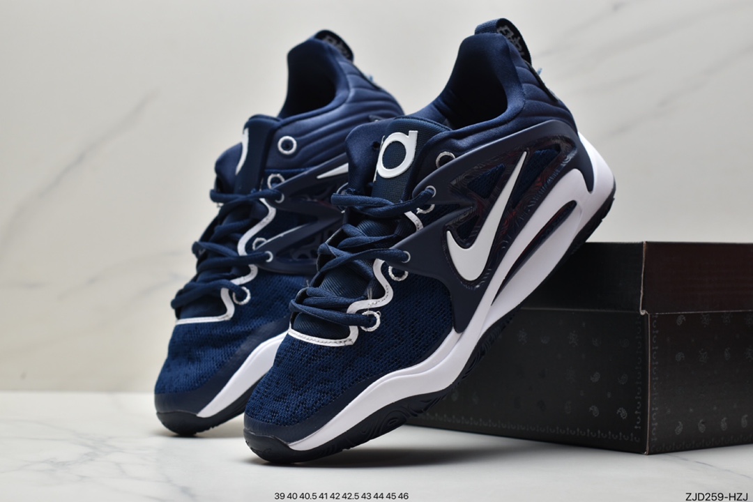 240 Nike Zoom KD15 全新的 Zoom KD 15使用了全掌＋前掌扇形重叠式气垫配置DM1056-700 DM1054-700