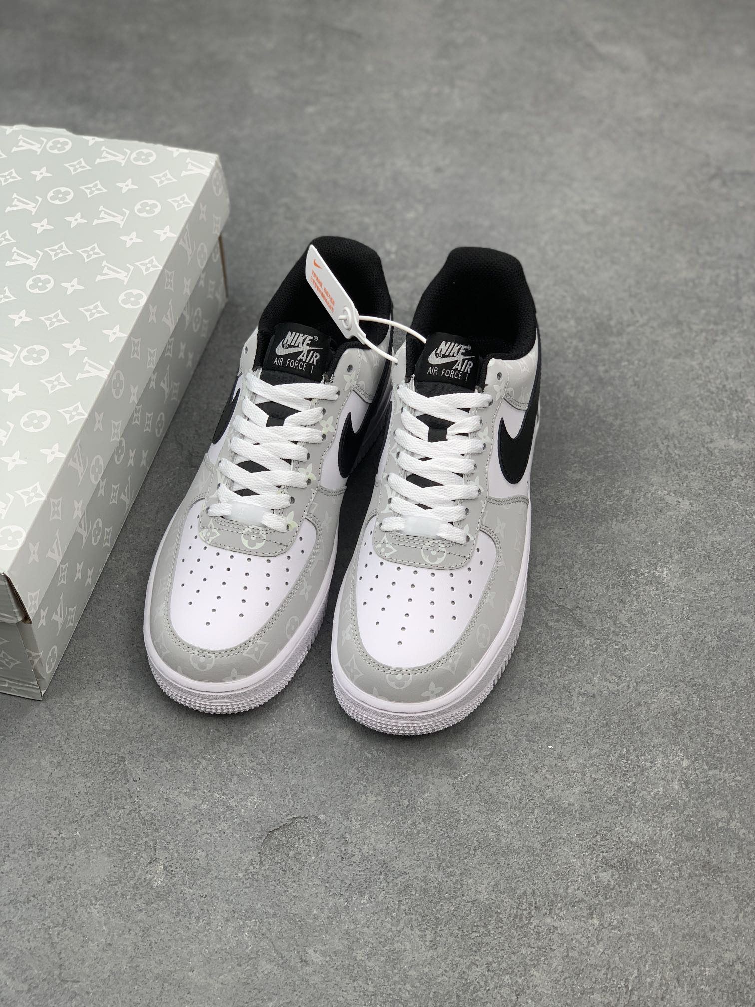 NK Air Force 1 Low '07 Custom Louis Vuitton Edition Casual Sneakers 9 i1658339302 3180 7