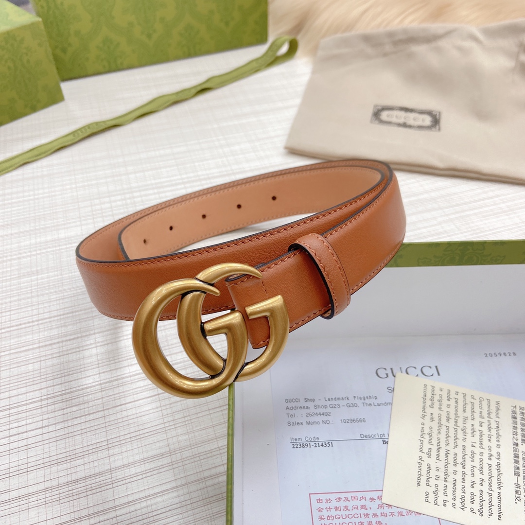 💥💥💥3.0cm古奇官网新款，双面原版皮 ，扣宽3.0cm……长度75.80.85.90.95.100.