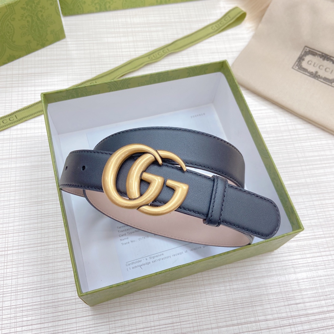 💥💥💥3.0cm古奇官网新款，双面原版皮 ，扣宽3.0cm……长度75.80.85.90.95.100.