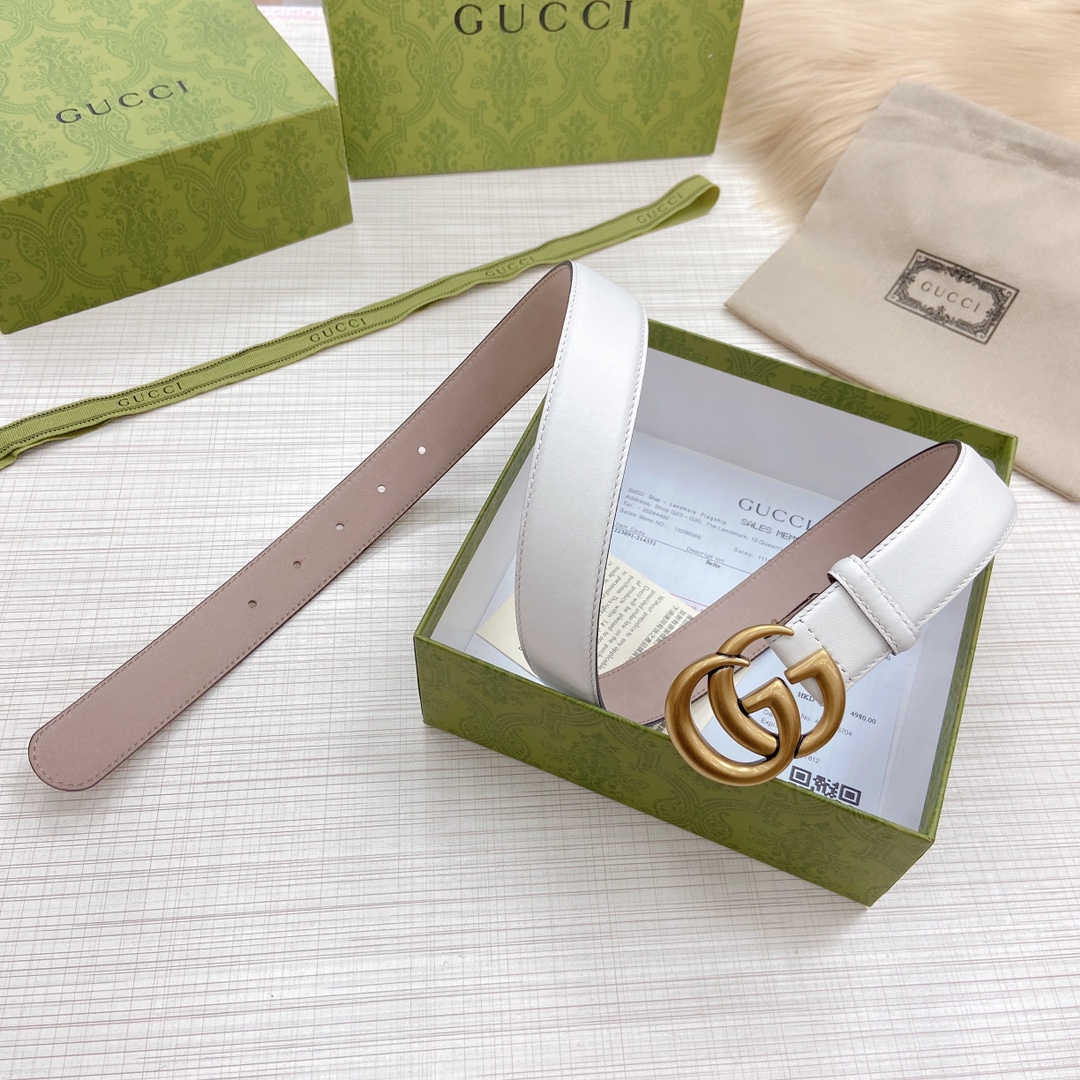 💥💥💥3.0cm古奇官网新款，双面原版皮 ，扣宽3.0cm……长度75.80.85.90.95.100.