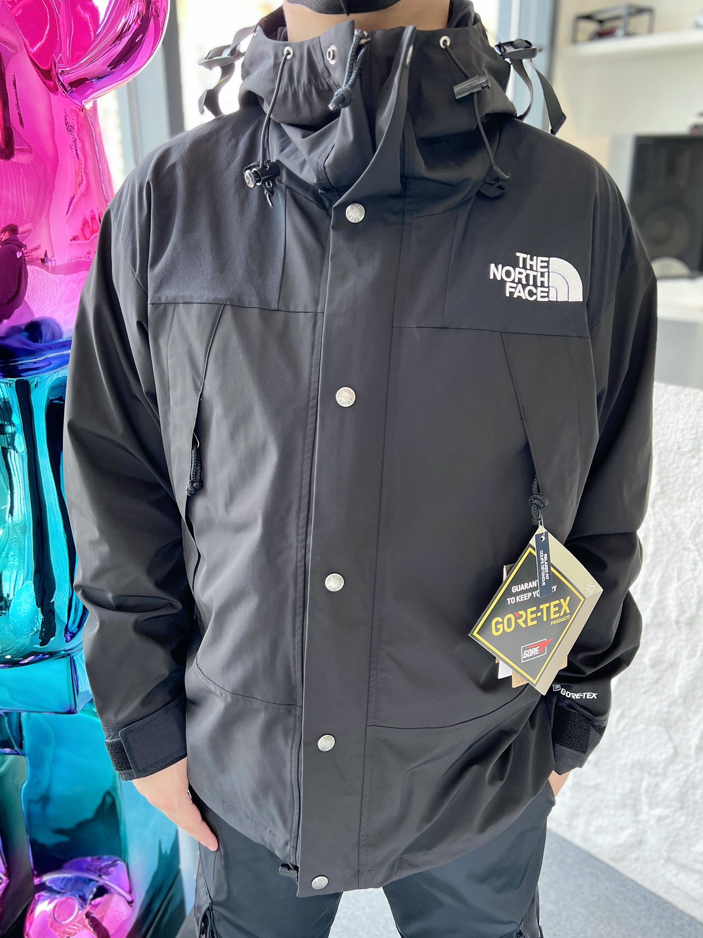 热熔版本放店220 TNF/北面 经典1990系列风衣夹克冲锋衣外套