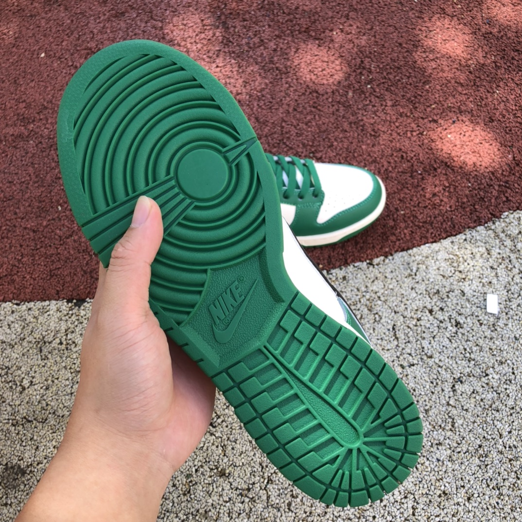 400  Nike Dunk Low “Lottery”DR9654-100  Dunk白绿黑钩彩票