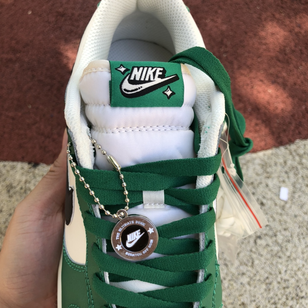 400  Nike Dunk Low “Lottery”DR9654-100  Dunk白绿黑钩彩票