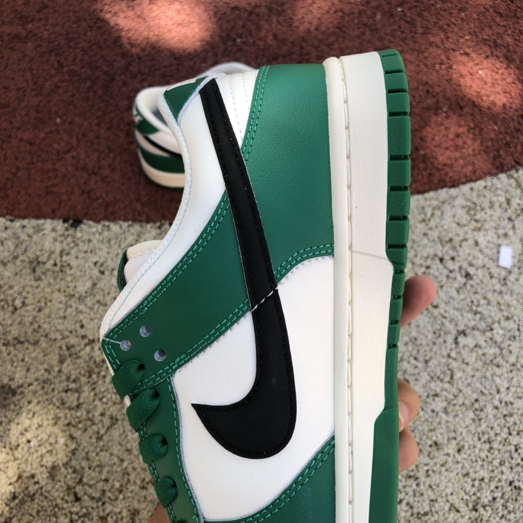 400  Nike Dunk Low “Lottery”DR9654-100  Dunk白绿黑钩彩票