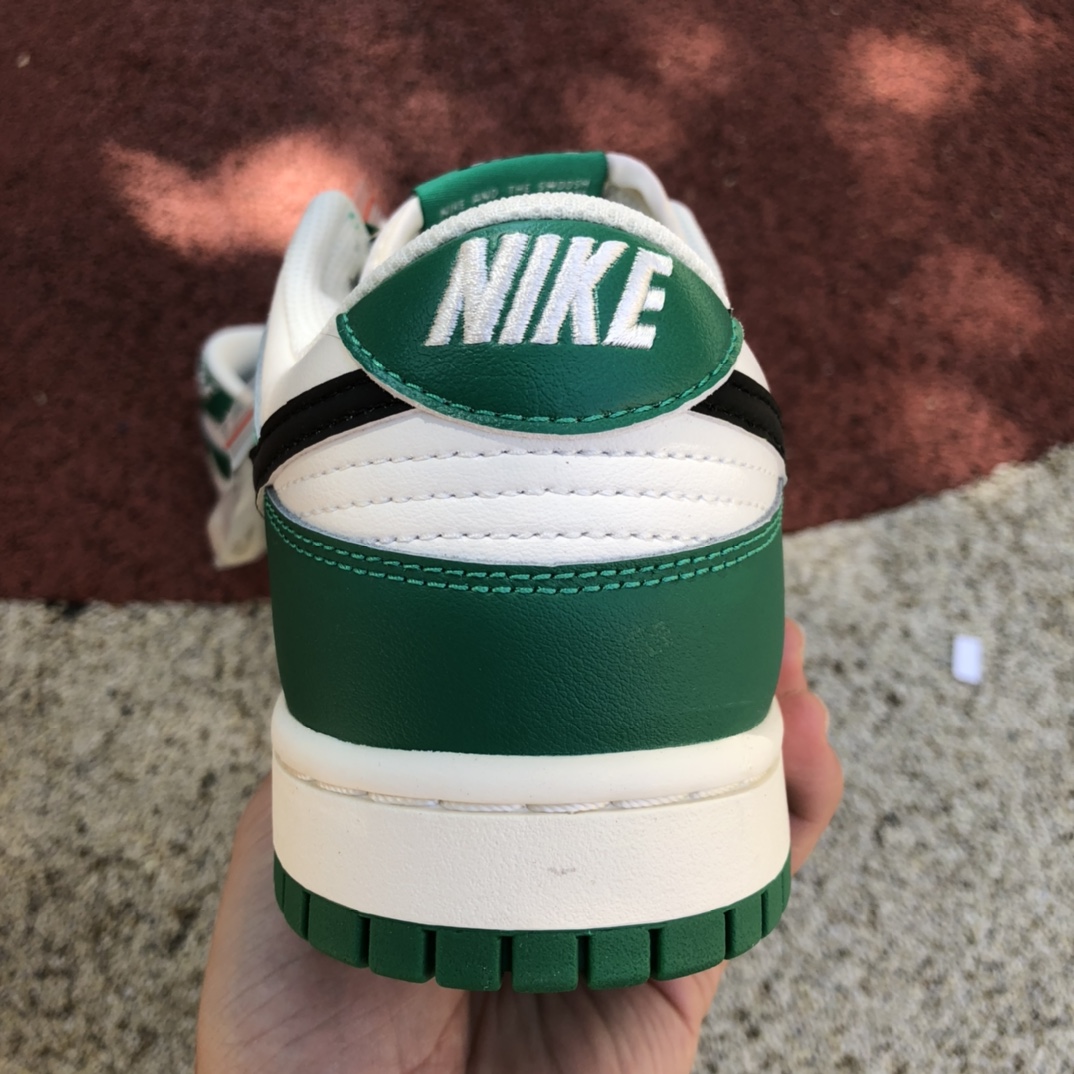 400  Nike Dunk Low “Lottery”DR9654-100  Dunk白绿黑钩彩票
