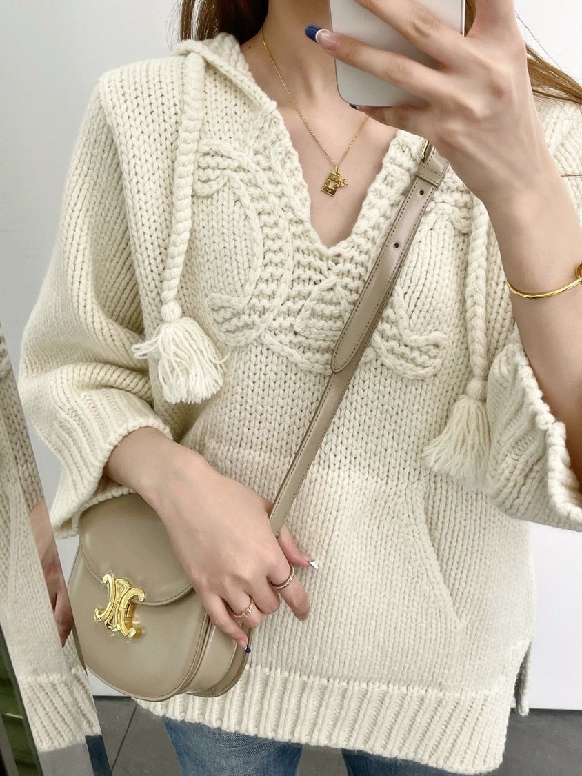 CELINE TEEN BESACE TRIOMPHE 18.5CM BAG 110413裸色