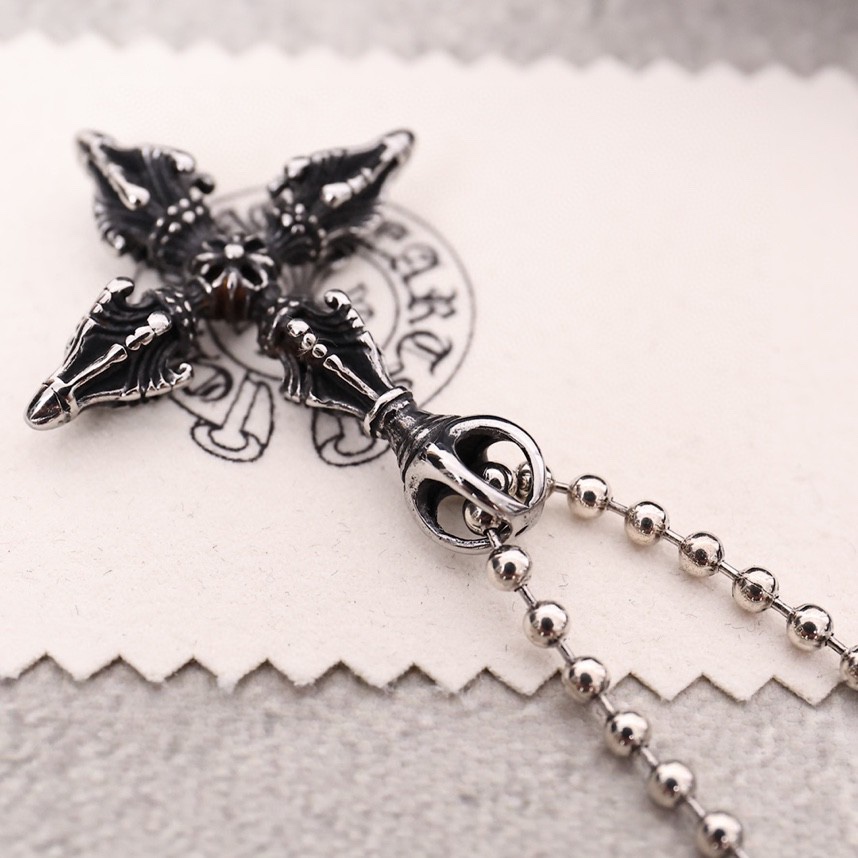 Chrome Hearts 最新 克罗心项链吊坠 个性短款项链男女潮流小众配饰
