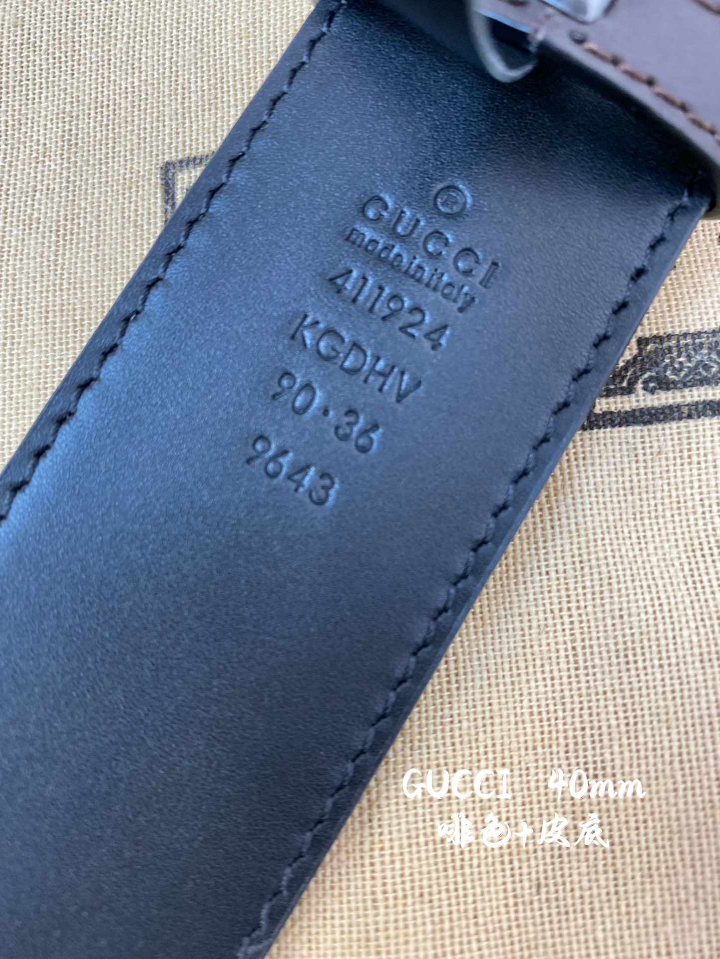 Gucci古奇官网经典款正品规格原单品质专柜VC提花面料头层牛皮底官网38mm